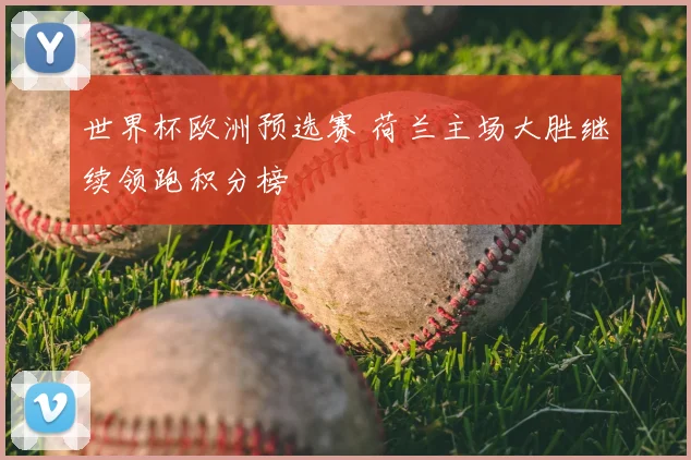 世界杯欧洲预选赛 荷兰主场大胜继续领跑积分榜