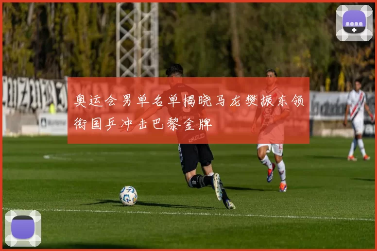 奥运会男单名单揭晓马龙樊振东领衔国乒冲击巴黎金牌